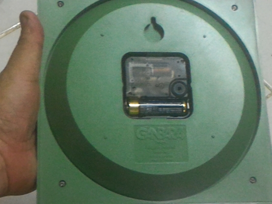 นาฬิกาแขวผนังแปลกใหม่ มีเข็มเดียว จากญี่ปุ่น ยี่ห้อ GANBARA