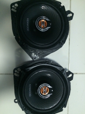 KENWOOD KFC-RS171 160W 2ทาง 6.5นิ้ว กรวยเคฟล่า มือ2 ญี่ปุ่น