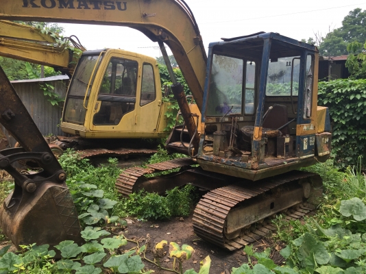 รถขุด PC60-5 รถดี. แต่บอดี้ไม่สวย ช่วง่างสวย เอวแน่น เครื่องดีปั้มดี