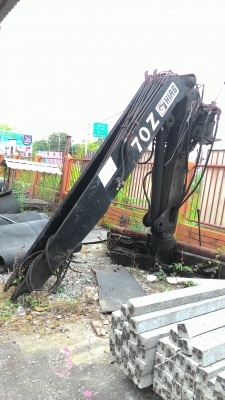 HIAB 70Z  3 ตัน อุปกรณ์ปั้ม แขนบูม ครบถ้วนครับ