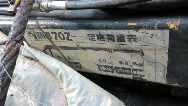 HIAB 70Z  3 ตัน อุปกรณ์ปั้ม แขนบูม ครบถ้วนครับ