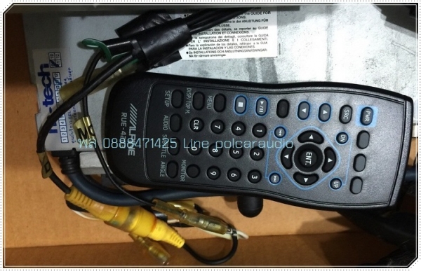 alpine 9861e+จอ อุปกรณ์ครบ