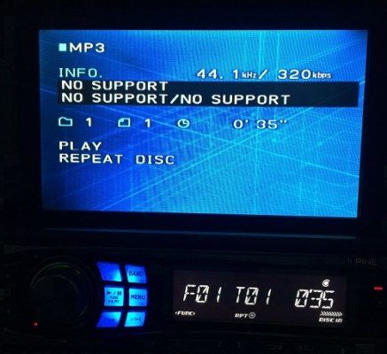 alpine 9861e+จอ อุปกรณ์ครบ