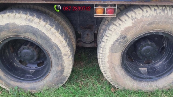 ขายรถเทนเลอร์บรรทุกแบคโฮ 10 ล้อ 2 เพลา