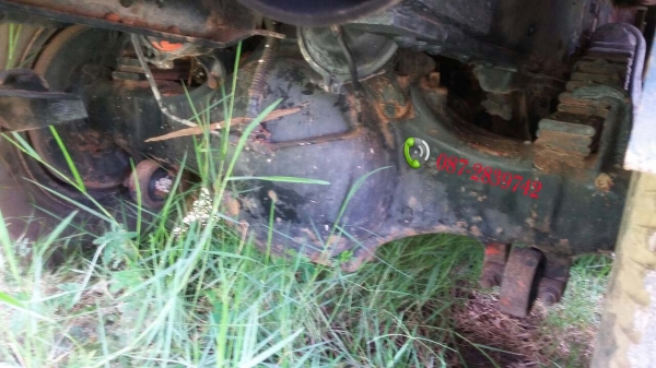 ขายรถเทนเลอร์บรรทุกแบคโฮ 10 ล้อ 2 เพลา