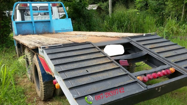 ขายรถเทนเลอร์บรรทุกแบคโฮ 10 ล้อ 2 เพลา