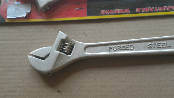 ประแจเลื่อน ALLWAYS ขนาด 10 นิ้ว ปากจับได้กว้าง 33 มม.ของใหม่เก่าเก็บ