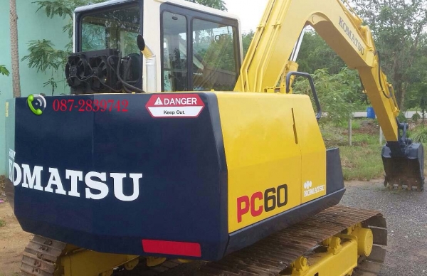ขายรถแบคโฮ KOMATSU PC 60-6