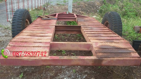 ขายหางพ่วงสาลี่ (บรรทุกแบคโฮ)