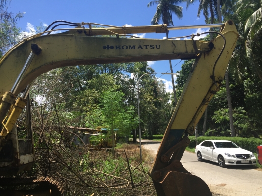 รถขุดPC120-3 รถดี สีไม่สวย โซ่ใหม่ ลอเลอร์ใหม่ เครื่องดี ปั้มดี...