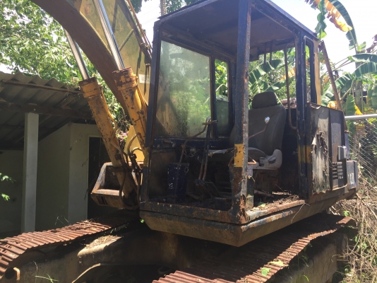 รถขุดPC120-3 รถดี สีไม่สวย โซ่ใหม่ ลอเลอร์ใหม่ เครื่องดี ปั้มดี...