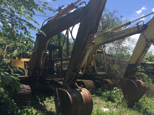 รถขุดPC120-3 รถดี สีไม่สวย โซ่ใหม่ ลอเลอร์ใหม่ เครื่องดี ปั้มดี...