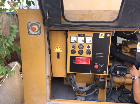 ขายด่วนเครื่องกำเนิดไฟฟ้า CATERPILLAR 100 kVA ขายด่วนเครื่องกำเนิดไฟฟ้า CATERPILLAR 100 kVA