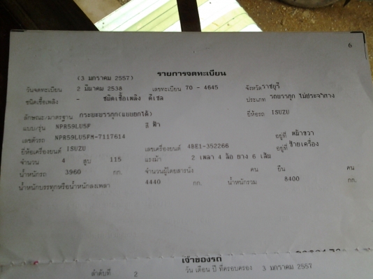 Npr ดัมพ์ พวงมาลัยเพาเวอร์ แอร์มีแต่ไม่เย็น fหน้า-หลัง Npr ดัมพ์ พวงมาลัยเพาเวอร์ แอร์มีแต่ไม่เย็น fหน้า-หลัง