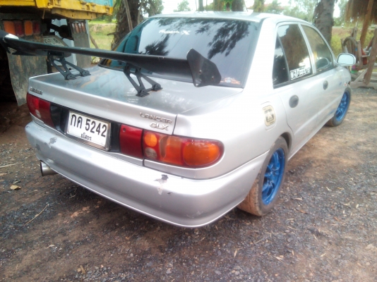 ลดสุดๆไปครับ36500บาท มิตซูบิชิ แลนเซอร์ อีคาร์ราคาเบาๆเอกสารเล่มทะเบียนครบภาษีไม่ขาดแอร์หนาวช่วงล่างหนึบแรงดีเยี่ยมเกี์ธรรมดา แก้ส+น้ำมัน หาอยู่ไม่ผิดหวังครับ