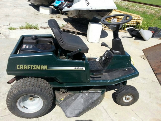 CRAFTSMAN 10HP/30" สภาพเดิมๆจากสหรัฐอเมริกา นำเข้าจากสหรัฐอเมริกา