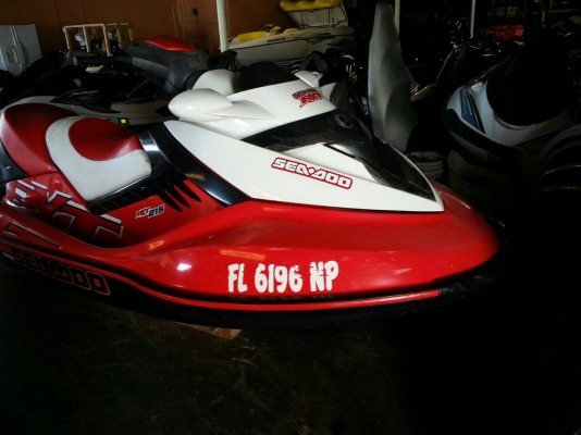 เรือเจ็ตสกี SEADOO RXT215 สภาพเดิมๆจากสหรัฐอเมริกา นำเข้าจากสหรัฐอเมริกา