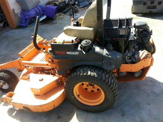 รถตัดหญ้า Kawasaki FD731V SCAG WILDCAT สภาพเดิมๆจากสหรัฐอเมริกา นำเข้าจากสหรัฐอเมริกา