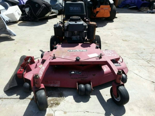 รถตัดหญ้า PROLINE TORO TRU TRAK สภาพเดิมๆจากสหรัฐอเมริกา นำเข้าจากสหรัฐอเมริกา