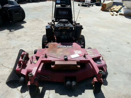 รถตัดหญ้า PROLINE TORO TRU TRAK สภาพเดิมๆจากสหรัฐอเมริกา นำเข้าจากสหรัฐอเมริกา