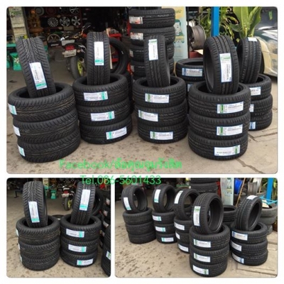 ขายยางใหม่ปี15 Attenzo 205-45/50-16 ชุดละ7,200฿-7,500฿