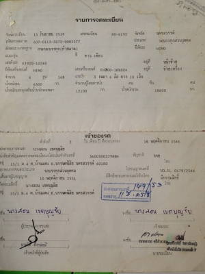 สิบล้อ KT920 ติดเครน TADANO พร้อมใช้งาน