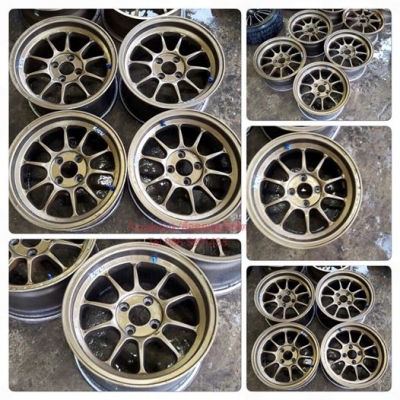 ขายล้อ15" Ray RF1 กว้าง8" 4รู100 4วงราคา 7,900 ฿