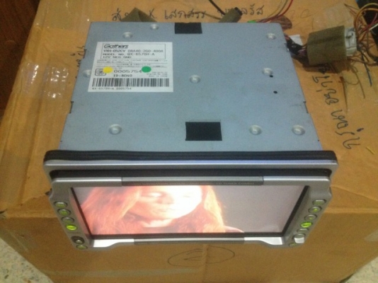 GATHERS HONDA เล่น HDD DVD MP3 จอ7นิ้วทัสกรีนเก่าญี่ปุ่นสภาพสวย