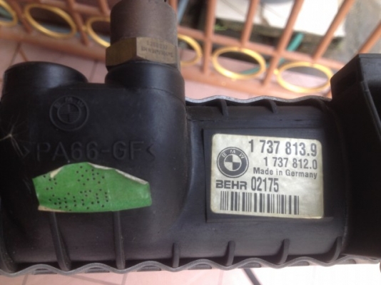 หม้อน้ำ BMW E39 ของเก่าญี่ปุ่นเเท้สภาพดี หม้อน้ำ BMW E39 ของเก่าญี่ปุ่นเเท้สภาพดี