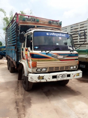 ขาย 10 ล้อ HINO เครื่องHO7C เพลาเดียว ติดก๊าซNGV สภาพพร้อมใช้งาน ทะเบียนพร้อมโอน