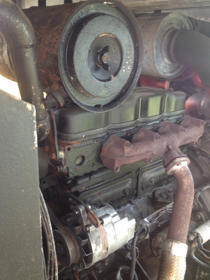 ขายAir Screw Compressor 265 cfm เครื่อง Isuzu 4BD1