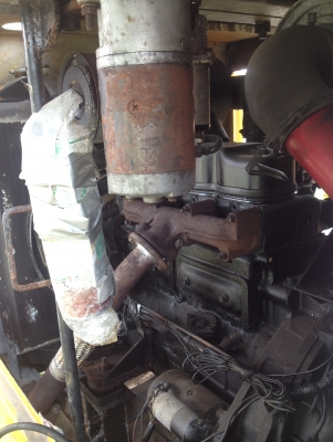 ขายAir Screw Compressor 265 cfm เครื่อง Isuzu 4BD1