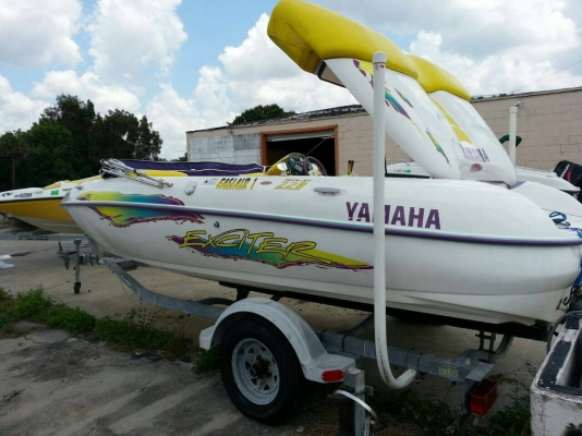 เรือ YAMAHA EXCITER สภาพเดิมๆจากสหรัฐอเมริกา นำเข้าจากสหรัฐอเมริกา