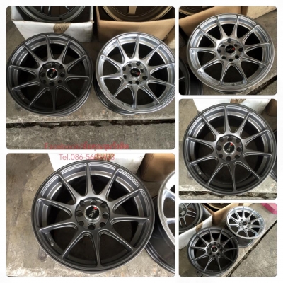 แม็กซ์ใหม่15" XXR527-530 กว้าง8-8.25" 4รู100/114 ล้อเปล่า ชุดละ 12,900฿