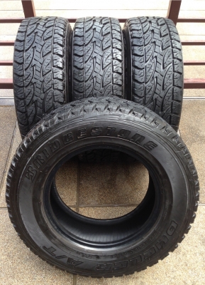 ยาง All Bridgestone 225 70 15 ปี11 ดอกเต็ม ไม่มีปะ ใช้ได้อีก2-3ปีสบายๆ