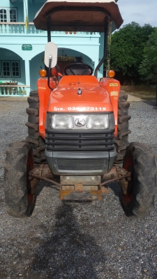 ขายรถไถ คูโบต้า L3408  4WD พร้อมผาน 6 ใบ สภาพเดิมๆ ทะเบียนพร้อมโอน