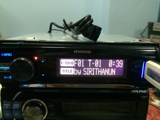 KENWOOD U585SD 24Bit USB2ช่องหน้าเครื่องกับเป็นสาย SD CARD Ipod MP3 CD AUX ปรีเอ้า1ชุด ช่องใส่แผ่นมีที่ปิดเปิด สภาพสวย มือ2 ญี่ปุ่น