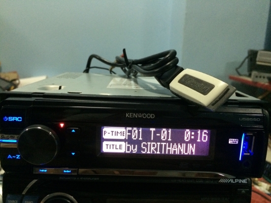 KENWOOD U585SD 24Bit USB2ช่องหน้าเครื่องกับเป็นสาย SD CARD Ipod MP3 CD AUX ปรีเอ้า1ชุด ช่องใส่แผ่นมีที่ปิดเปิด สภาพสวย มือ2 ญี่ปุ่น