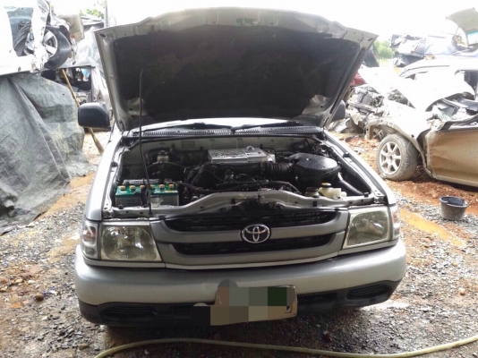 โตโยต้า D4D เครื่อง2500 ตอนเดียวปี03 สีเทา สภาพพร้อมใช้งานไดเลย สมบูรณ์ทุกอย่าง  ราคา 135,000฿