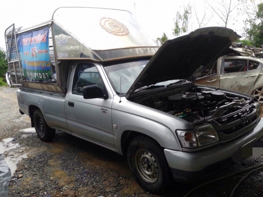 โตโยต้า D4D เครื่อง2500 ตอนเดียวปี03 สีเทา สภาพพร้อมใช้งานไดเลย สมบูรณ์ทุกอย่าง ราคา 135,000฿ โตโยต้า D4D เครื่อง2500 ตอนเดียวปี03 สีเทา สภาพพร้อมใช้งานไดเลย สมบูรณ์ทุกอย่าง ราคา 135,000฿