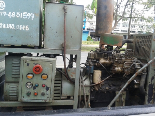 ขายเครื่องปั่นไฟขนาด 12 KVA เครื่องประมูลมาชั่วโมงใช้งานน้อย