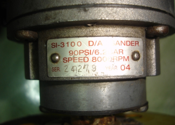 ขายSHINANO SI-3100 เครื่องขัดกระดาษทรายลม แบบเหวี่ยง 6"