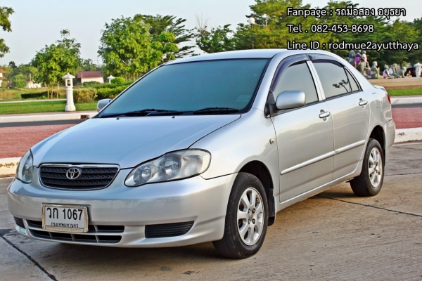 Toyota Altis 1.6 J 2001 AT Airbag-Abs รถบ้านแท้ ๆ Toyota Altis 1.6 J 2001 AT Airbag-Abs รถบ้านแท้ ๆ