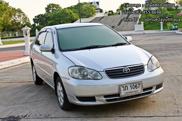 Toyota Altis 1.6 J 2001 AT Airbag-Abs รถบ้านแท้ ๆ Toyota Altis 1.6 J 2001 AT Airbag-Abs รถบ้านแท้ ๆ