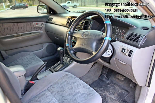 Toyota Altis 1.6 J 2001 AT Airbag-Abs รถบ้านแท้ ๆ Toyota Altis 1.6 J 2001 AT Airbag-Abs รถบ้านแท้ ๆ