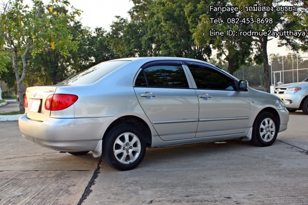 Toyota Altis 1.6 J 2001 AT Airbag-Abs รถบ้านแท้ ๆ Toyota Altis 1.6 J 2001 AT Airbag-Abs รถบ้านแท้ ๆ