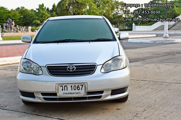 Toyota Altis 1.6 J 2001 AT Airbag-Abs รถบ้านแท้ ๆ Toyota Altis 1.6 J 2001 AT Airbag-Abs รถบ้านแท้ ๆ