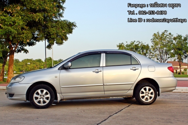Toyota Altis 1.6 J 2001 AT Airbag-Abs รถบ้านแท้ ๆ Toyota Altis 1.6 J 2001 AT Airbag-Abs รถบ้านแท้ ๆ