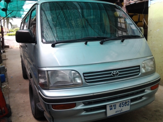 รถตู้TOYOTAปี94 เครื่องดีเซล2500(2L)พวงมาลัยเพาเวอร์ เบาะครบช่วงล่างดีแอร์ไม่เย็น