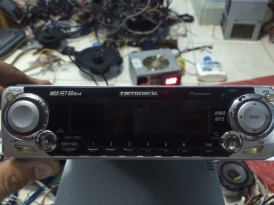 Pioneer DEH-005 ซิ้งดำ MP3 CD ปรีเอ้า1ชุด คุมกล่องCD มือ2 ญี่ปุ่น